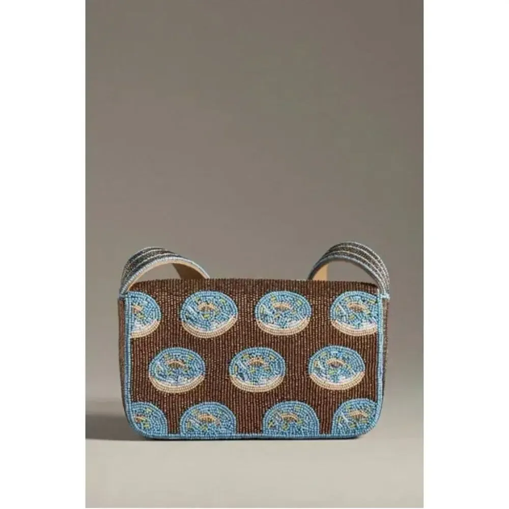 Anthropologie The Fiona Beaded Bag: Food & Drink Edition - Picture 2 of 7